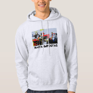rastaimpostashoodie tröja med luva