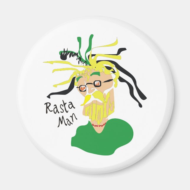 Rastaman Magnet (Framsidan)