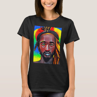 Rastaman Reggae Dub Jah Rasta design_6 T Shirt