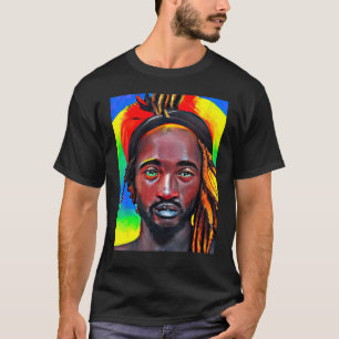 Rastaman Reggae Dub Jah Rasta design_6 T Shirt