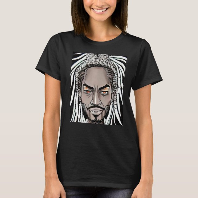 Rastaman Reggae Dub Jah Rasta design Premium_21 T Shirt (Framsida)