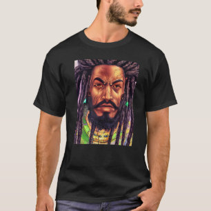 Rastaman Reggae Dub Jah Rasta design Premium_28 T Shirt