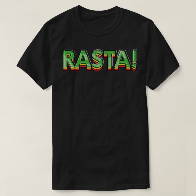 Rastamanvibration 1 t shirt (Design framsida)