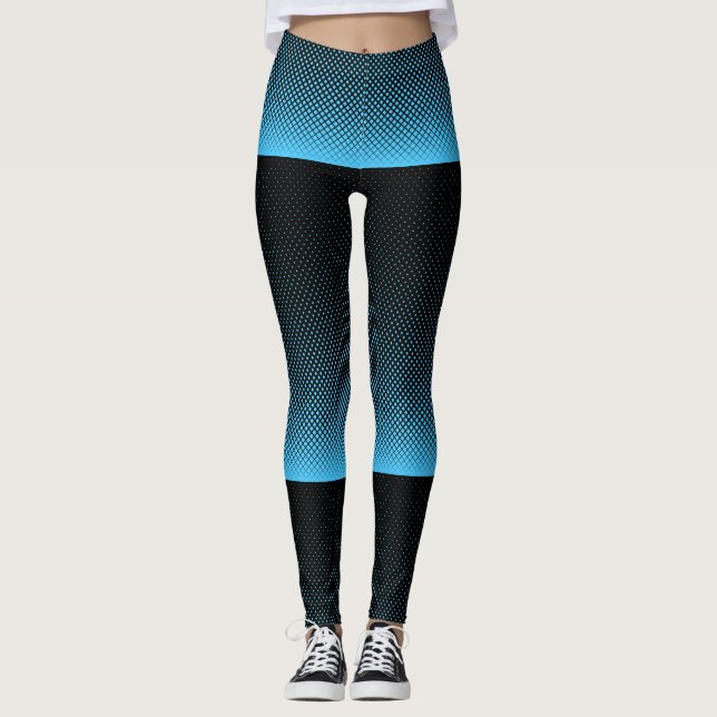 Raster Diamond Mönster Thunder_Cove Leggings (Framsida)