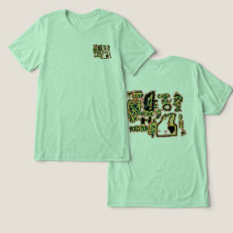 Raster Grimey Glow konstverk T Shirt
