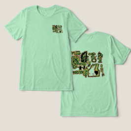 Raster Grimey Glow konstverk T Shirt