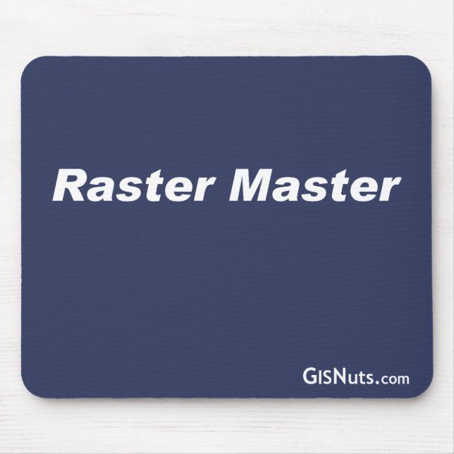 Raster ledar- Mousepad Musmatta (Framsidan)
