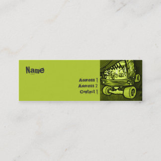 Raster - smala mini visitkort