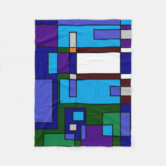 Rasteravslappnad Fleecefilt