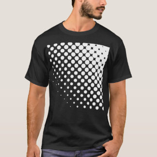rastergeometrisk kvadrat t shirt