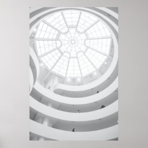 Rastrerat glas tak poster
