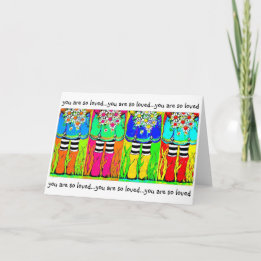 Raststövlar och daisy, vårtid, puddlar lycklig kort