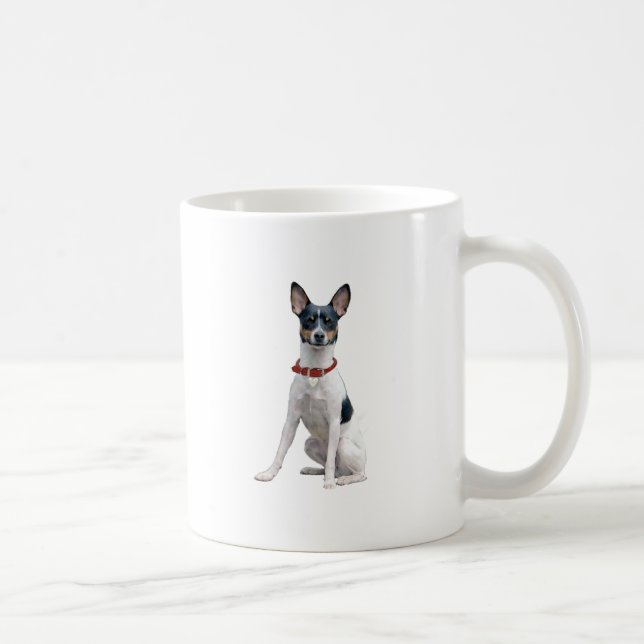Rat Terrier (A) Kaffemugg (Höger)