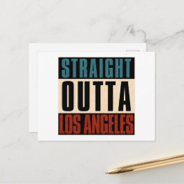 Räta Ut Ur Los Angeles California CA USA Vykort