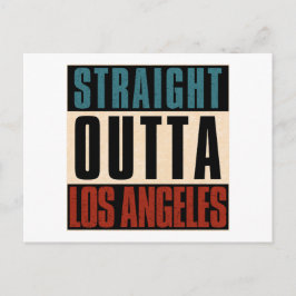 Räta Ut Ur Los Angeles California CA USA Vykort