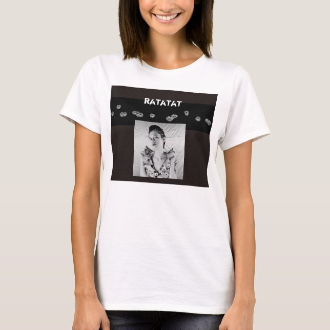 Ratatat Bullet hål Tee Shirt (Framsida)