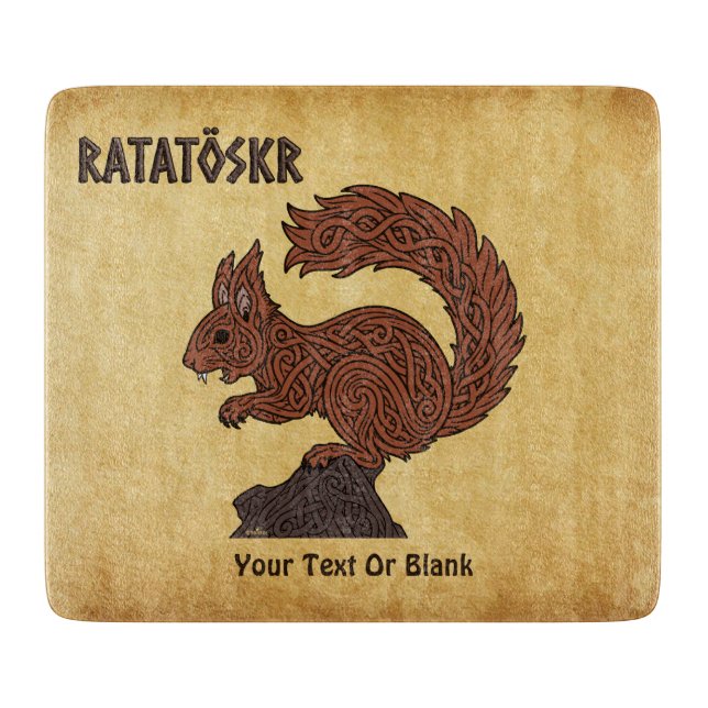 Ratatöskr, nordisk/viking ekorre (Framsidan)
