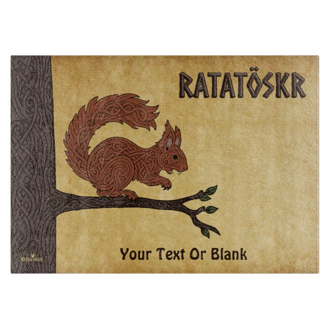 Ratatöskr, nordisk/viking ekorre (Framsidan)