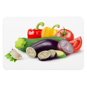 Ratatouille-grönsaker Magnet
