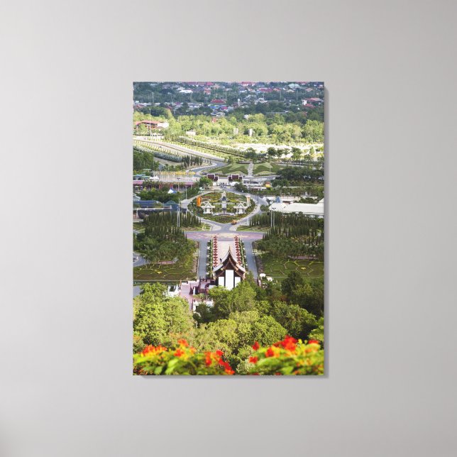 Ratchaphruek Flower Festival Canvastryck (Framsida)