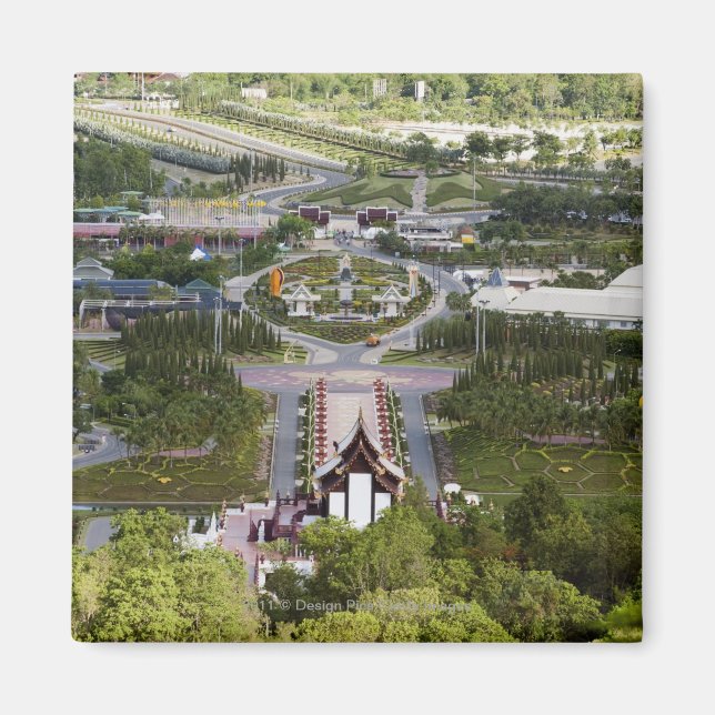 Ratchaphruek Flower Festival Magnet (Framsidan)