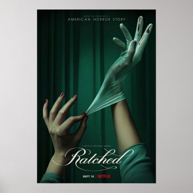 Ratched Horror Story Poster (Framsidan)
