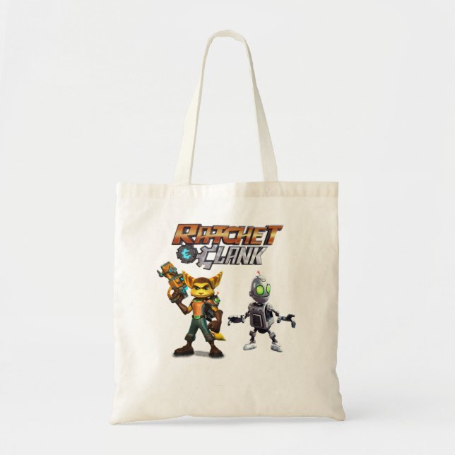 Ratchet och Clank Classic T Shirt Tygkasse (Framsidan)