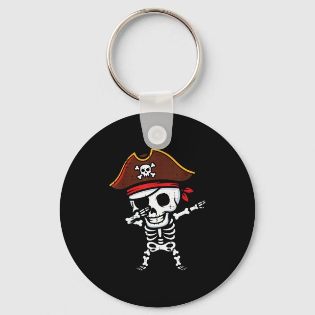 Rate Skeleton Dab Dance Halloween Costume Boys Gir Nyckelring (Framsida)