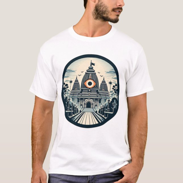 Ratha Yatra T Shirt (Framsida)