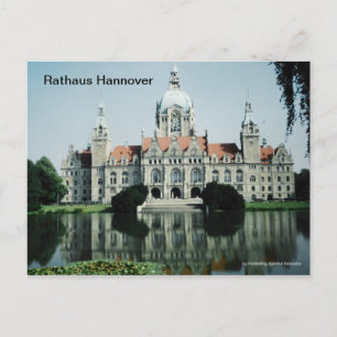 Rathaus Hannover Vykort