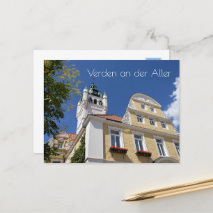 Rathaus, Verden an der Aller, Tyskland Vykort