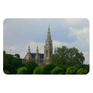 Rathaus, Wien Österrike Magnet