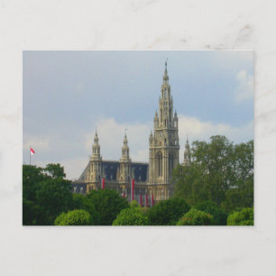 Rathaus, Wien Österrike Vykort