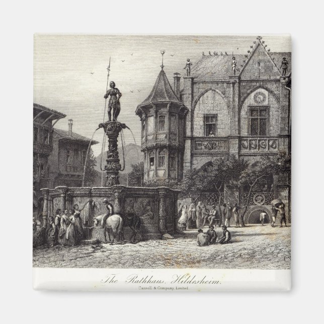 Rathhaus, Hildesheim Magnet (Framsidan)