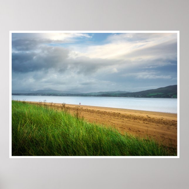 Rathmullan Beach Poster | Donegal Ireland Print (Framsidan)