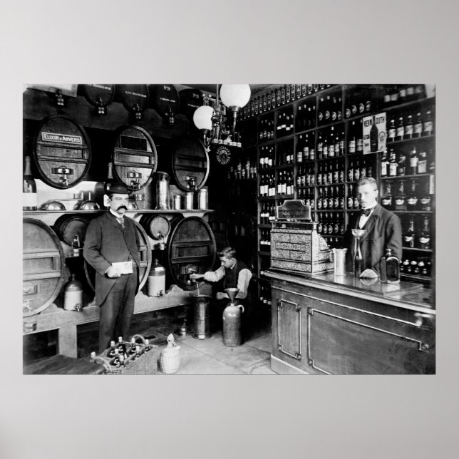 RATHSKELLAR av TYSKLAND 1900 Poster (Framsidan)