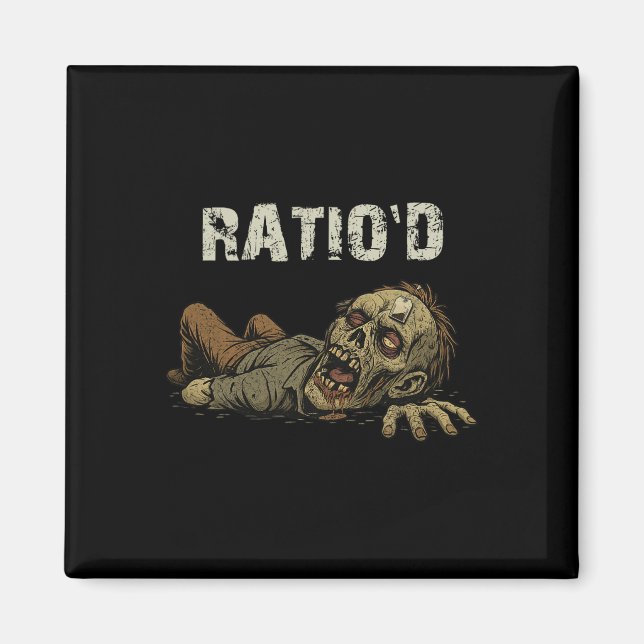 Ratio'd Teag-meme Rolig Zombie-Npc Ratioad Spelare Magnet (Framsidan)