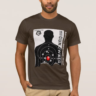 Rational Registered and Ready Gun Owner T Shirt