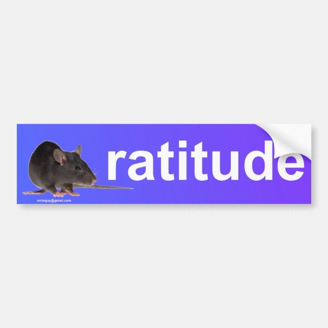 ratitude bildekal (Framsidan)