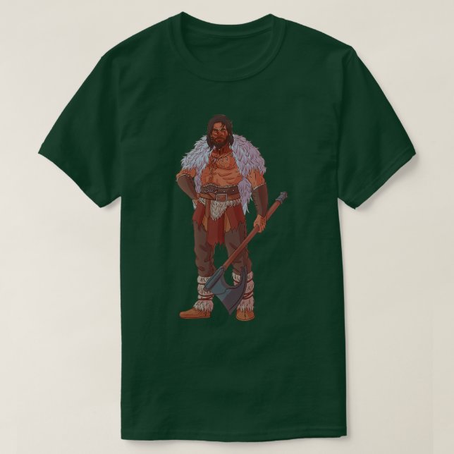 Ratk the barbarian t shirt (Design framsida)