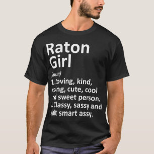 RATON L NM NEW MEXICO Funny City Roots Gift T Shirt