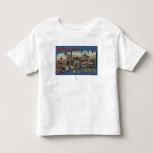 Raton nya - mexico - stora brevplatser t-shirt