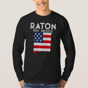 Raton USA State America Travel New Mexican New Mex T Shirt