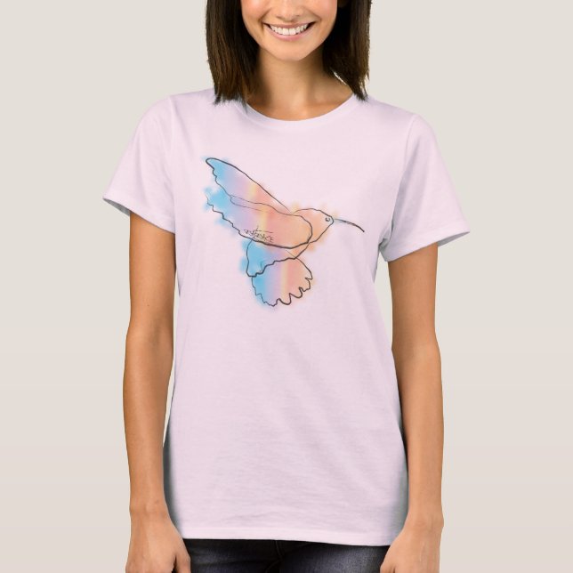 RatRaceHummingbird Tee Shirt (Framsida)