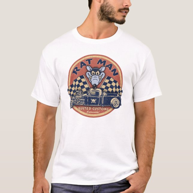 ratrod2-T T-shirt (Framsida)