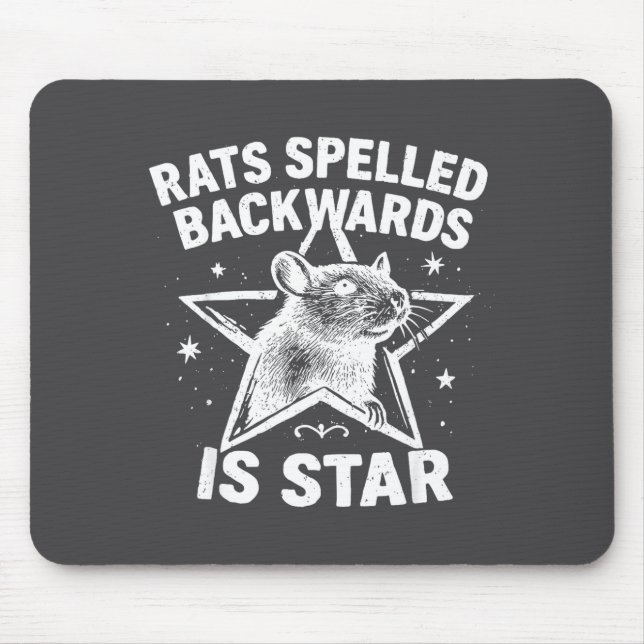 Rats Spelled Backwards Is Star  Musmatta (Framsidan)