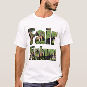 Rätt Äkta Australiensiska Slangord Med Kängurus, T Shirt