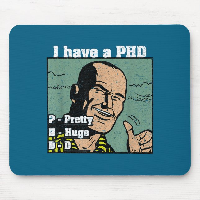 Rätt enorm D Phd-citat College Musmatta (Framsidan)
