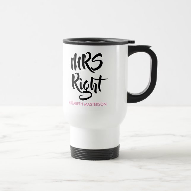 Rätt fru Hennes namn Kul Resemugg (Höger)