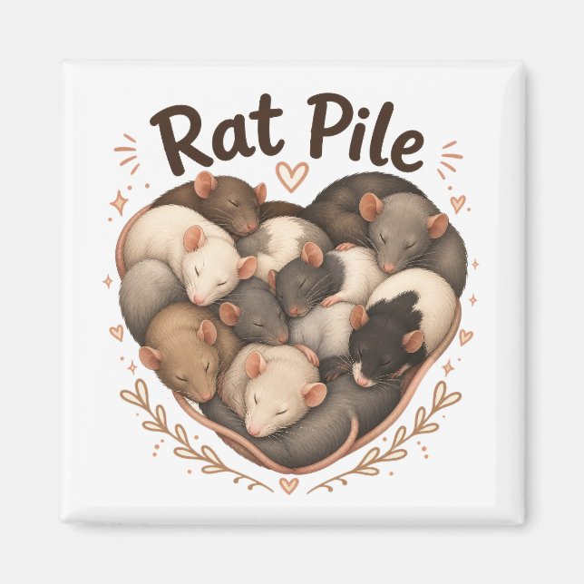 Rått hög magnet (Framsidan)